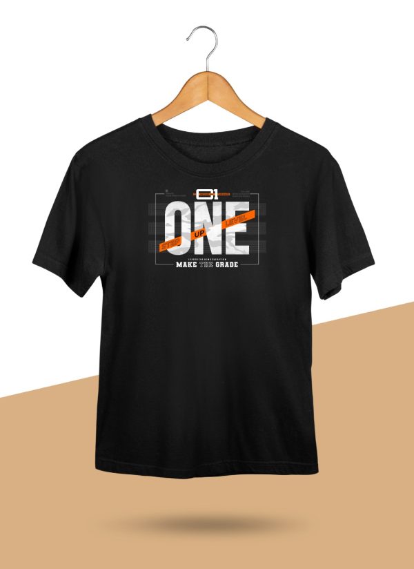 ONE STEP UP LEVEL PREMIUM T SHIRT