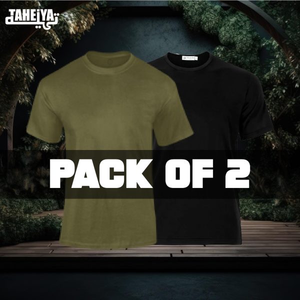 PLAIN T-SHIRT PACK OF 2 - Image 7