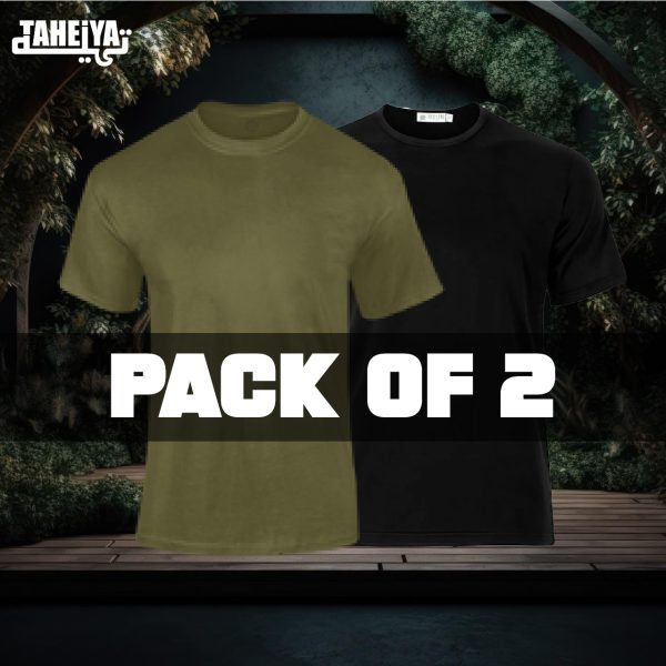 PLAIN T-SHIRT PACK OF 2 - Image 6